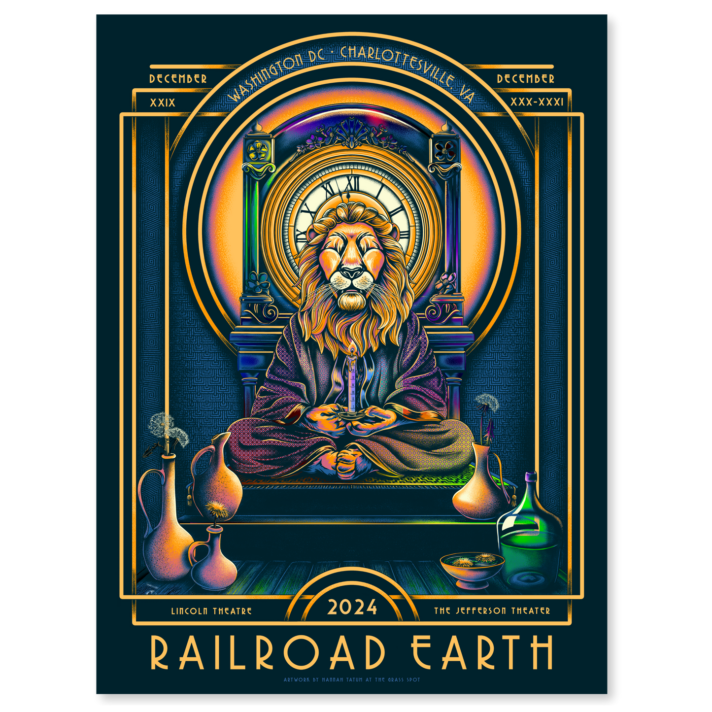 Railroad Earth NYE Poster