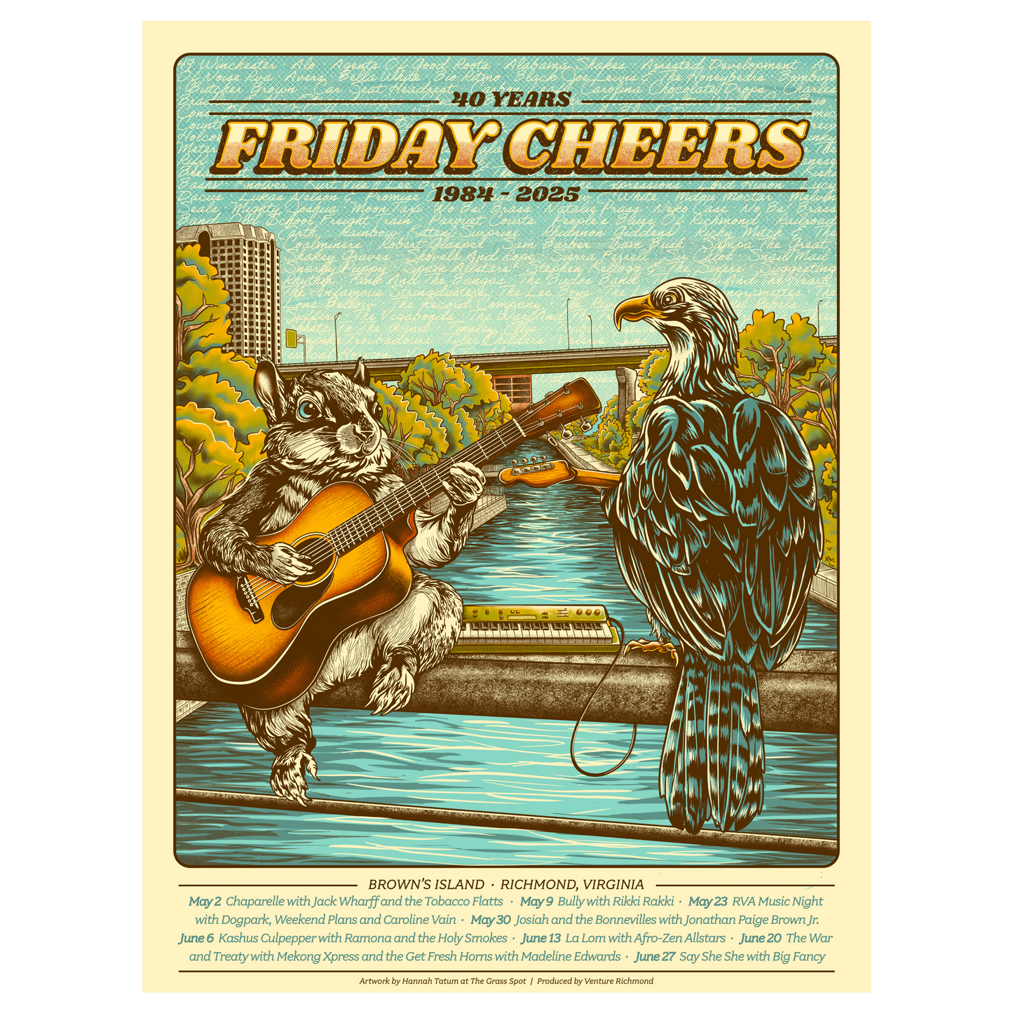 Friday Cheers Poster