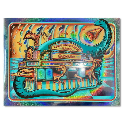 Trey Anastasio + Goose - Syracuse, NY (Foil)