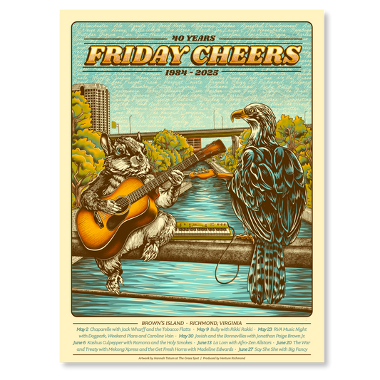 Friday Cheers Poster