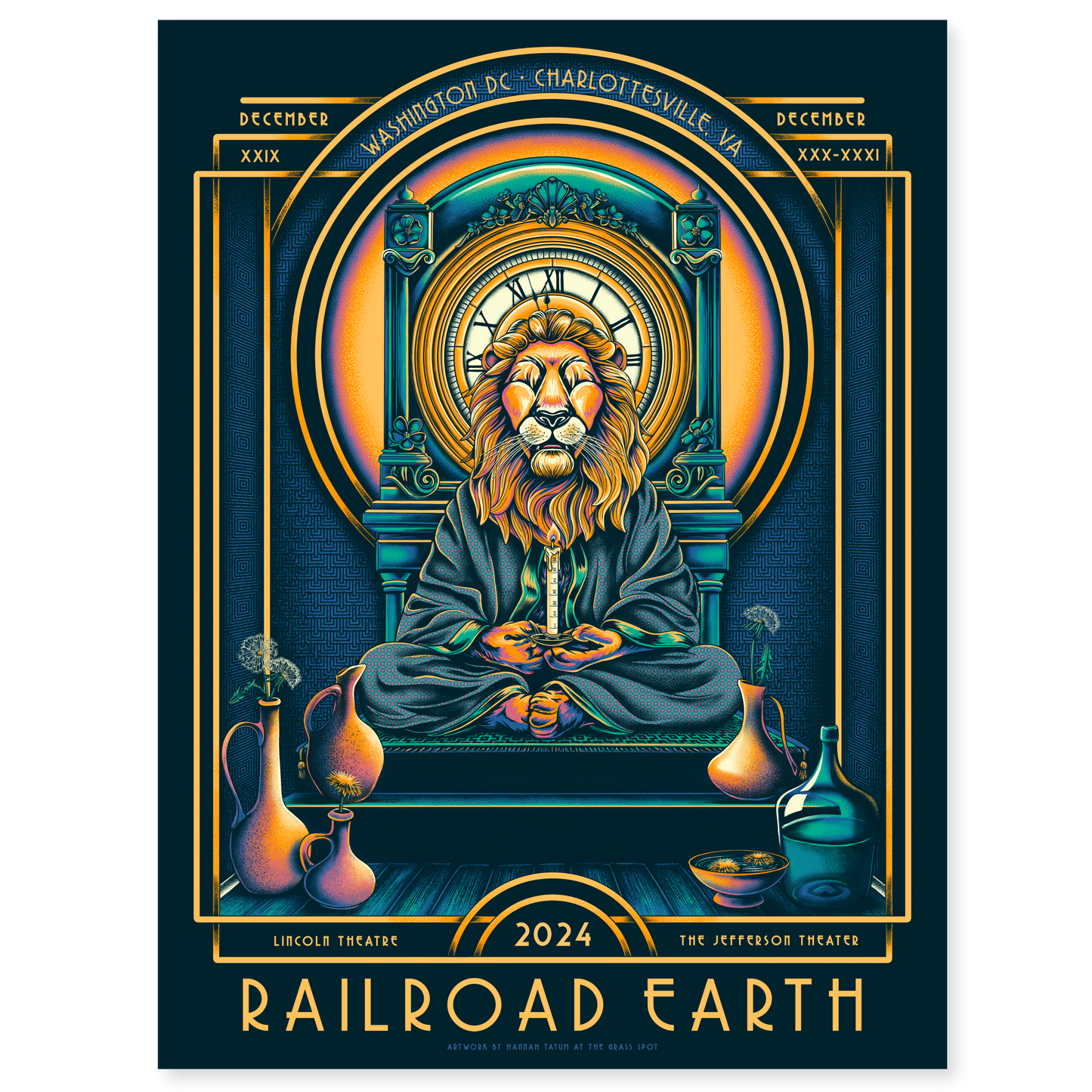 Railroad Earth NYE Poster