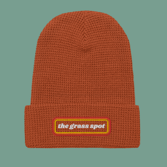 Retro Waffle Beanie