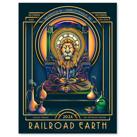 Railroad Earth NYE Poster