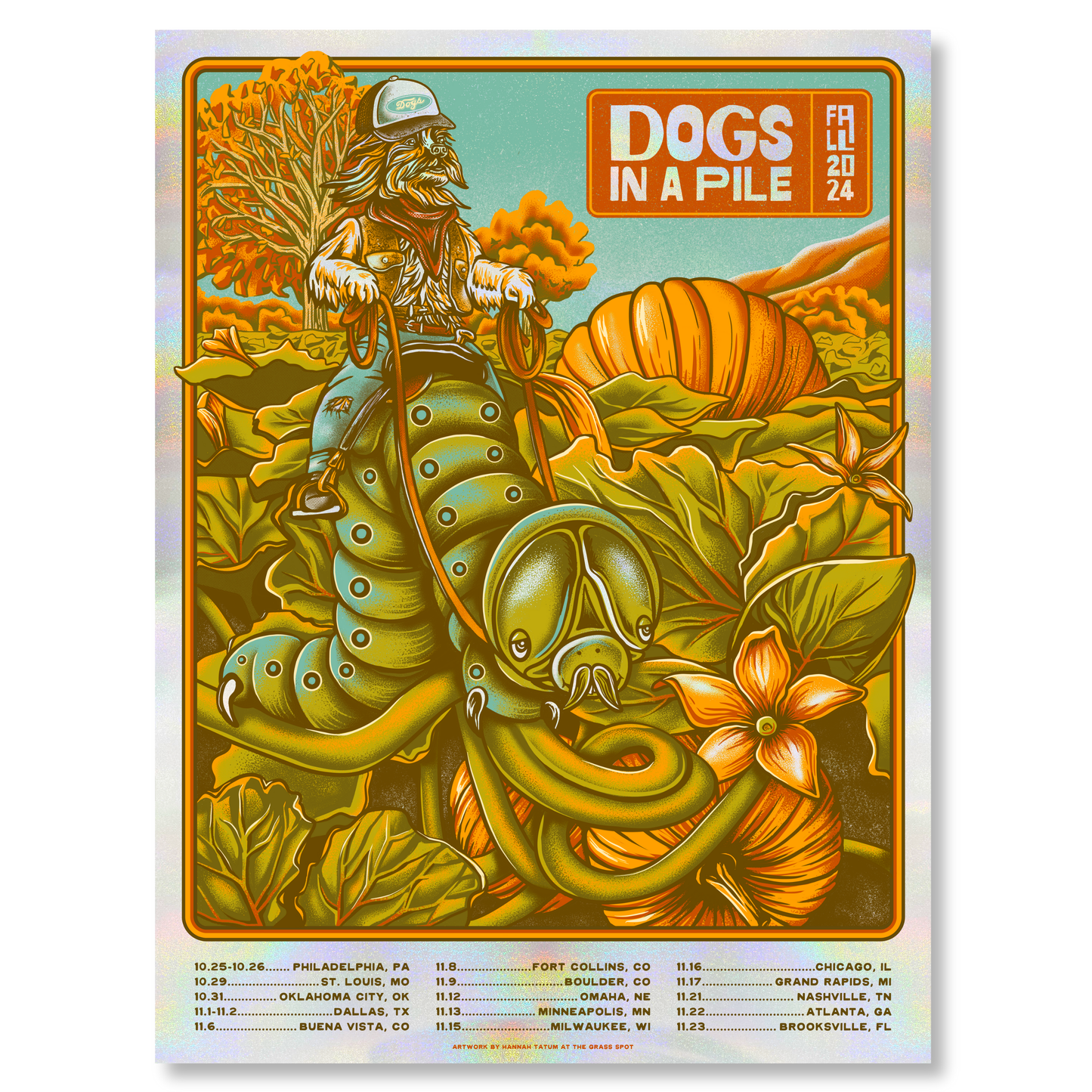 Dogs in a Pile - Fall Tour 24'