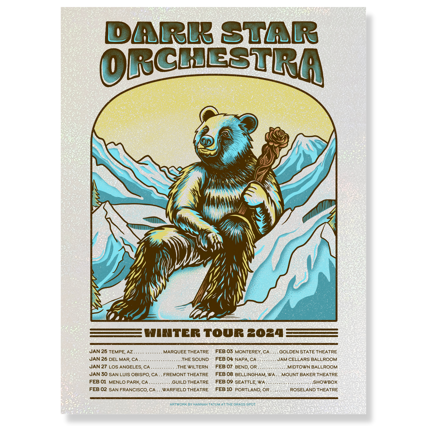 Dark Star Orchestra Winter Tour 24 (Foil)